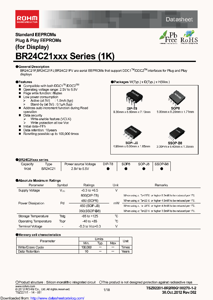 BR24C21F-E2_8583042.PDF Datasheet