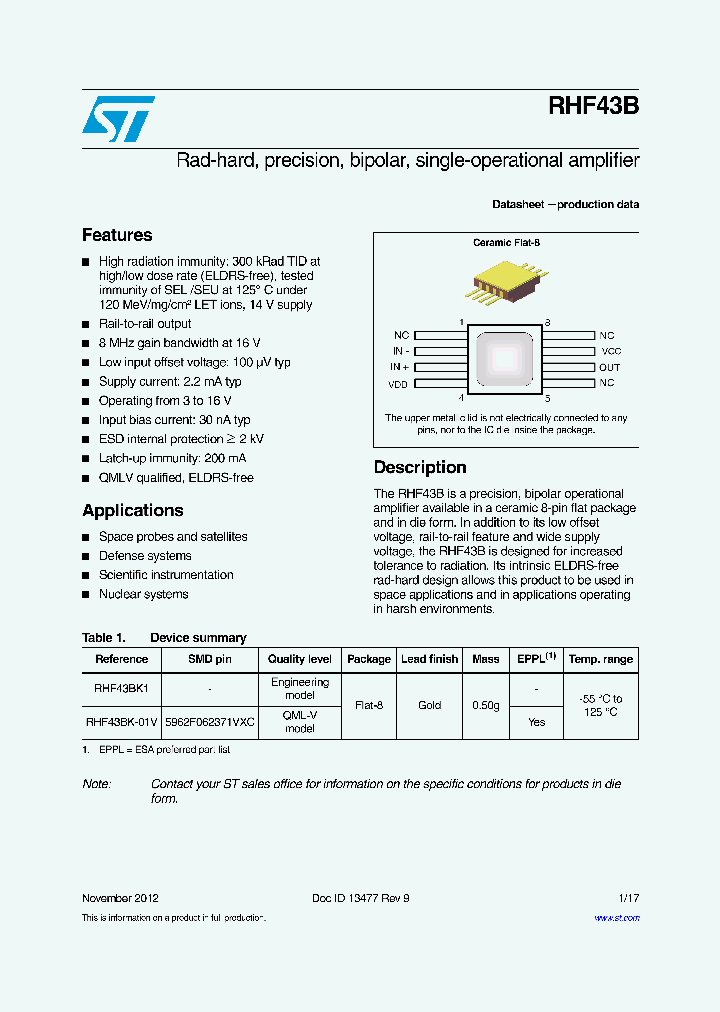 RHF43BK-01V_8584117.PDF Datasheet