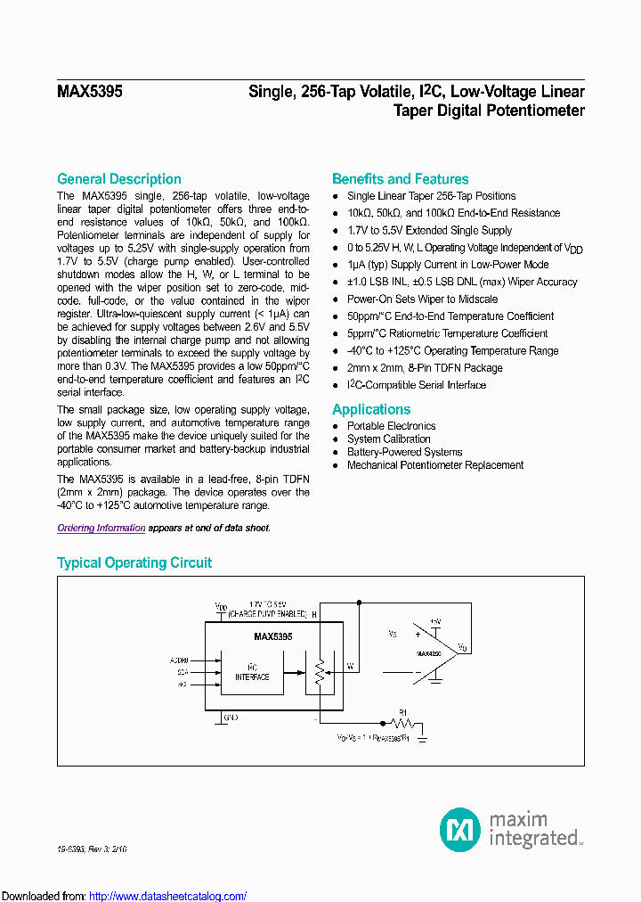 MAX5395LATATG2Z_8588188.PDF Datasheet