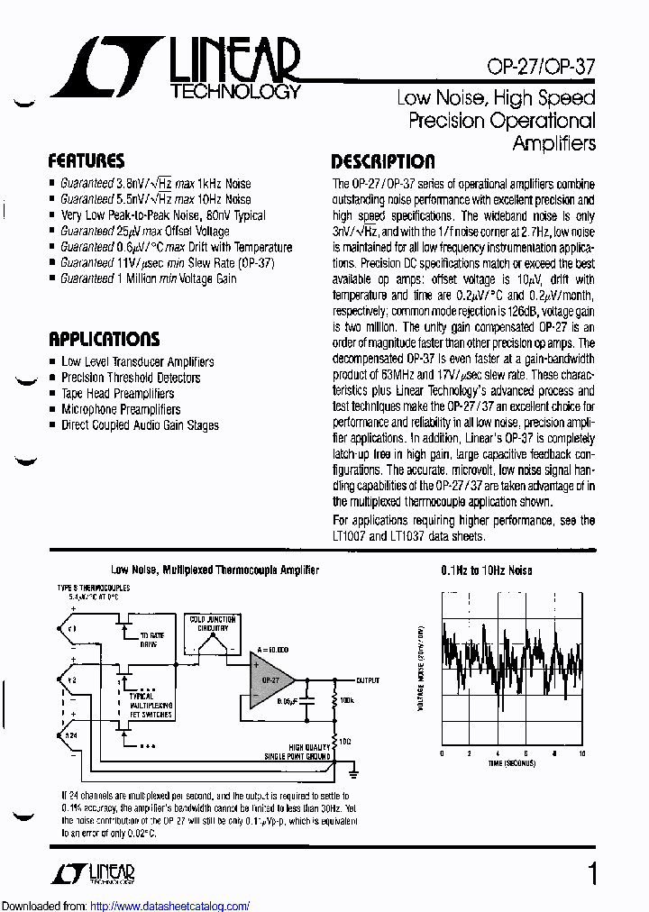 OP27EN8PBF_8596842.PDF Datasheet