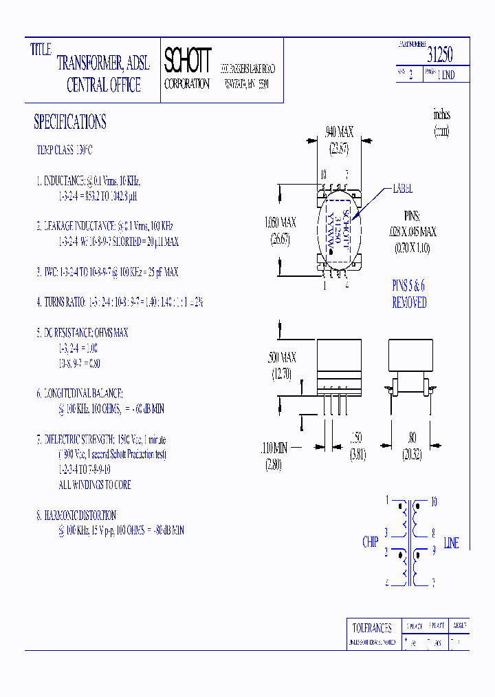 31250_8601602.PDF Datasheet Download --- IC-ON-LINE