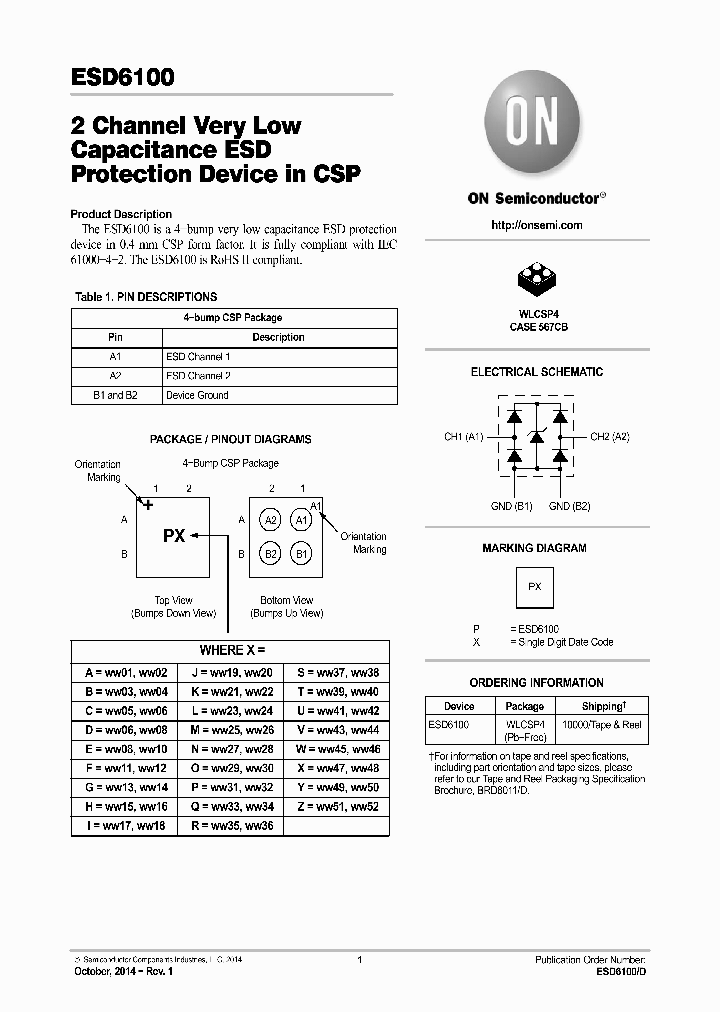 ESD6100_8603810.PDF Datasheet