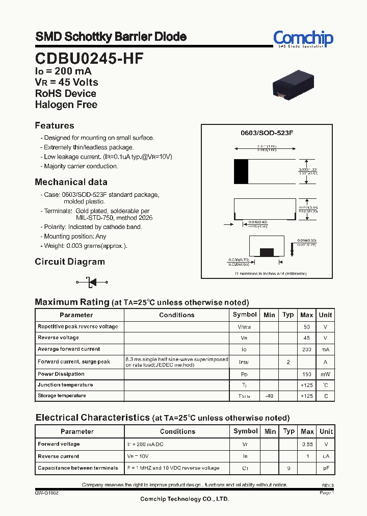 CDBU0245-HF_8604064.PDF Datasheet