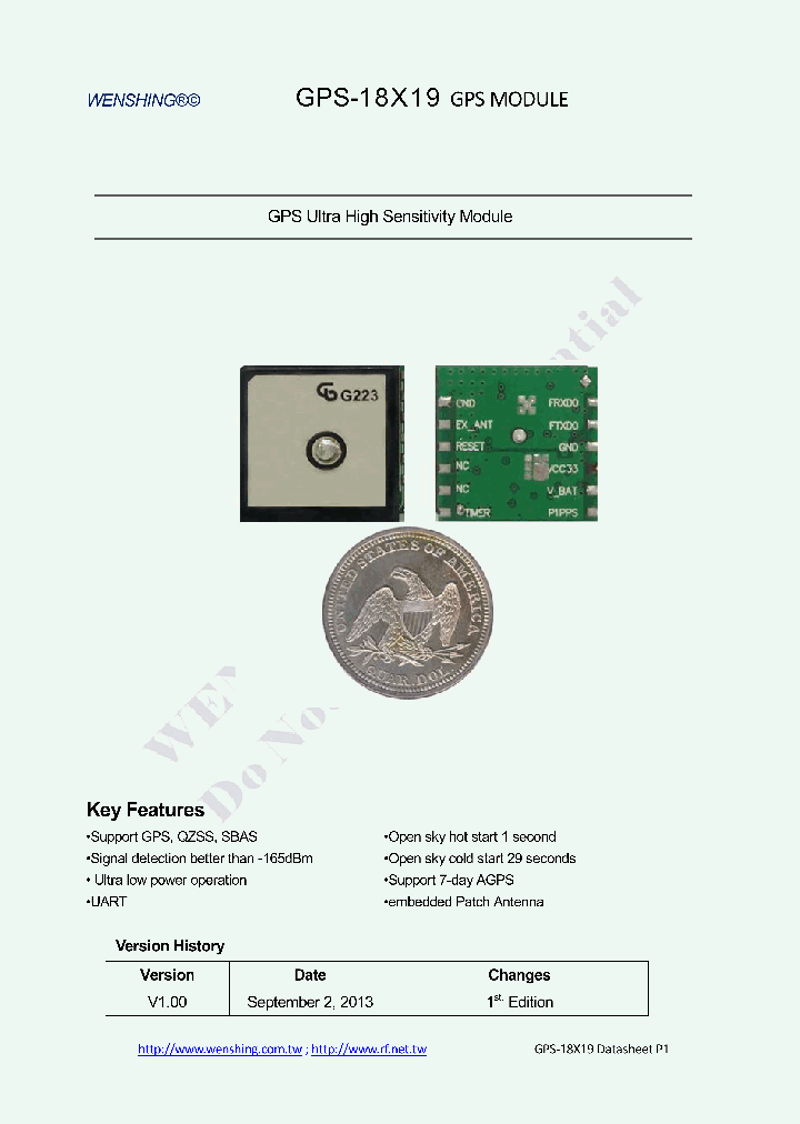 GPS-18X19_8606136.PDF Datasheet