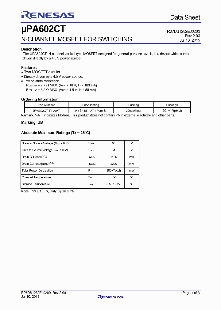 UPA602CT-T1-A_8609606.PDF Datasheet