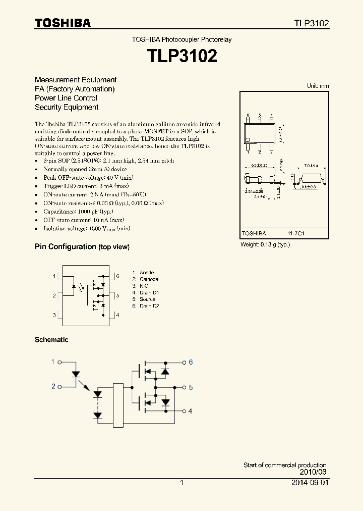 TLP3102_8611540.PDF Datasheet