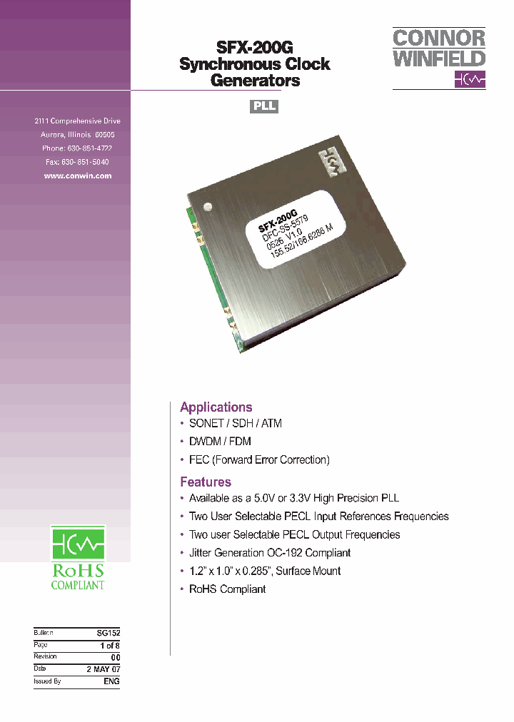 SFX-200G_8613595.PDF Datasheet