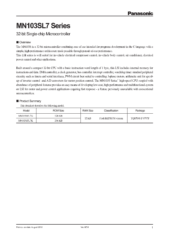 MN103SFL7G_8616473.PDF Datasheet