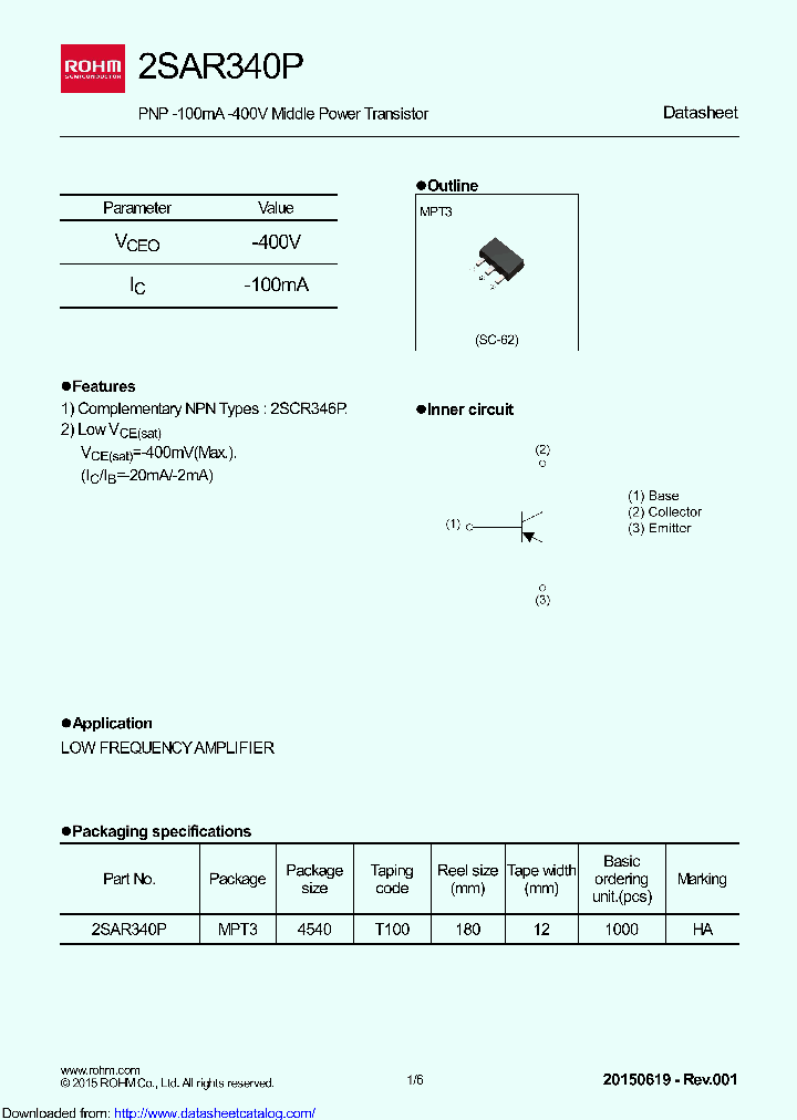 2SAR340P_8617577.PDF Datasheet