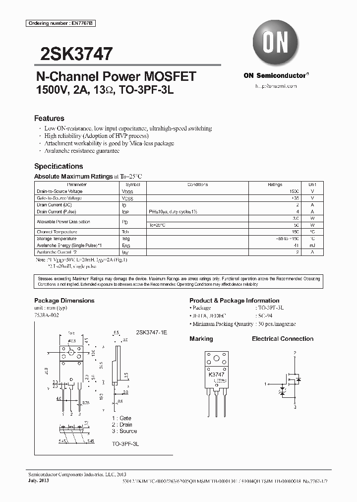 2SK3747_8630564.PDF Datasheet