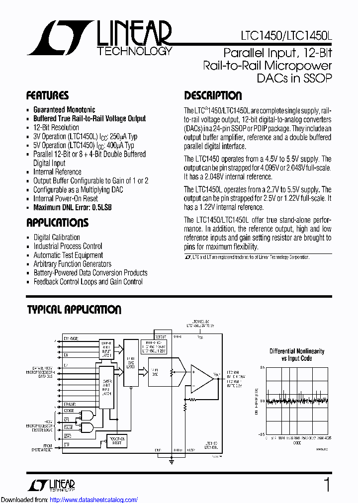 LTC1450LCGTRPBF_8631710.PDF Datasheet