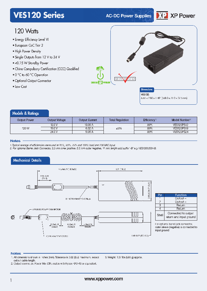 VES120PS12_8635705.PDF Datasheet