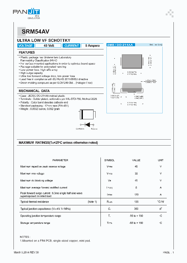 SRM54AV_8639378.PDF Datasheet