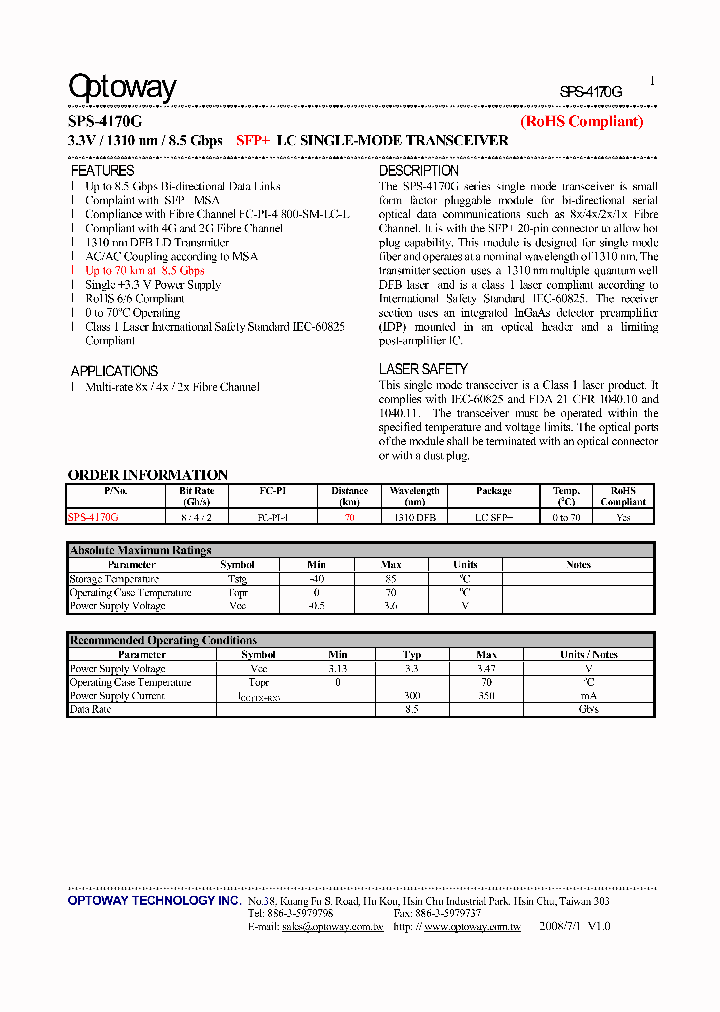 SPS-4170G_8639738.PDF Datasheet