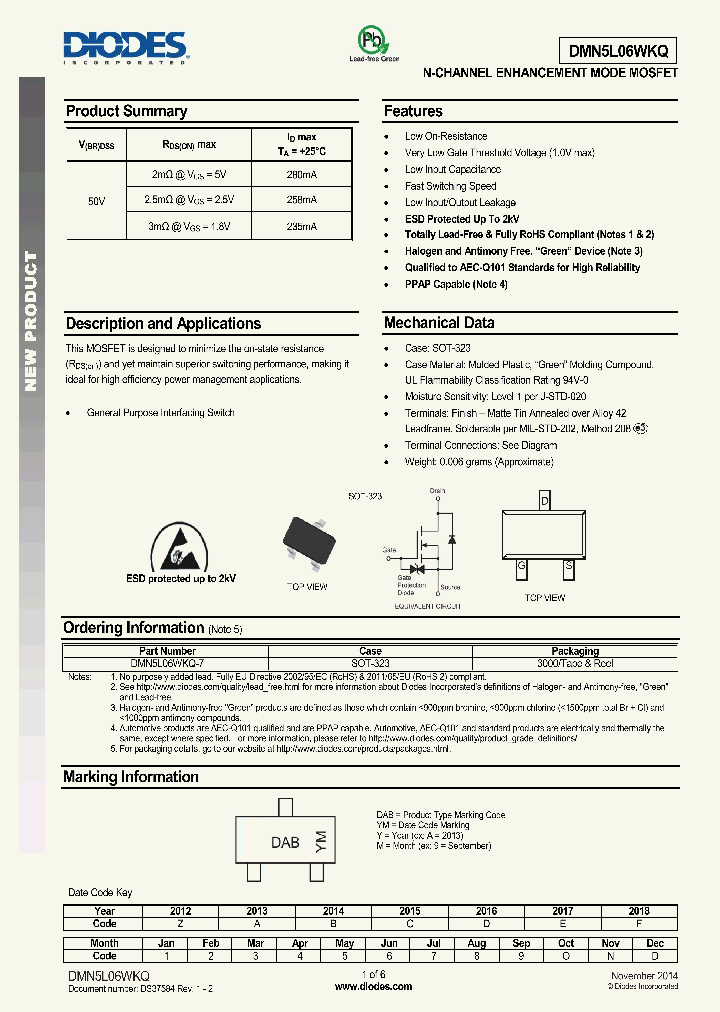 DMN5L06WKQ_8641965.PDF Datasheet