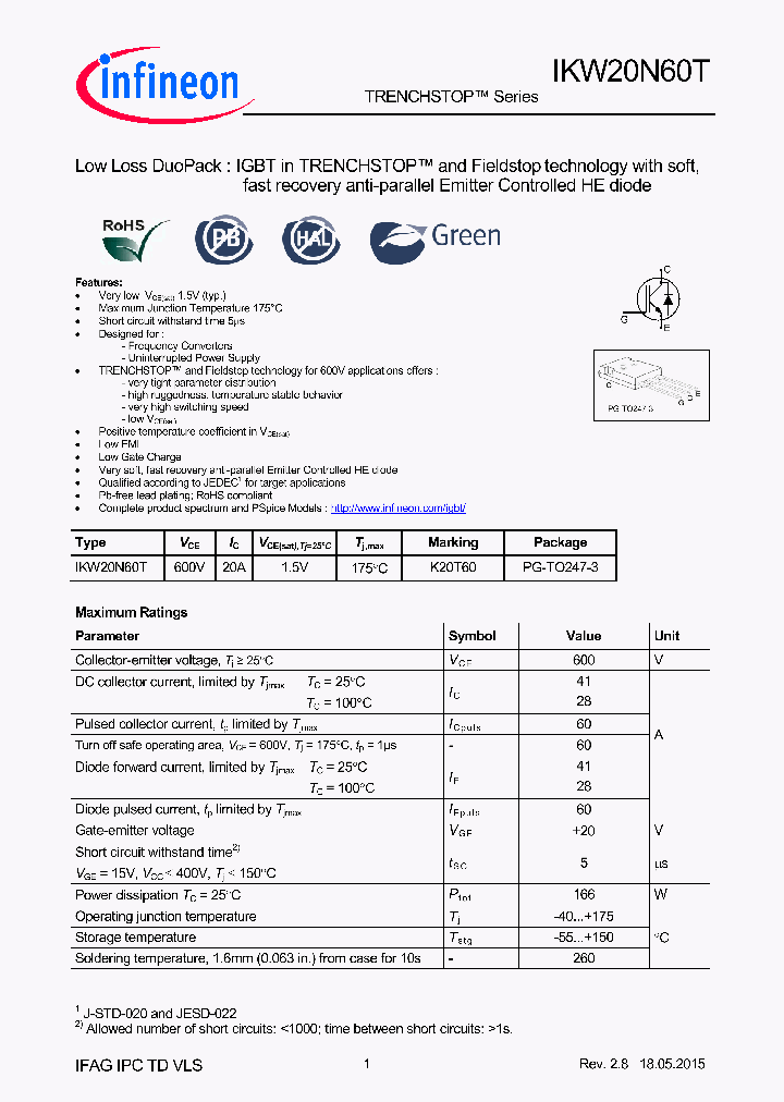 IKW20N60T_8644110.PDF Datasheet