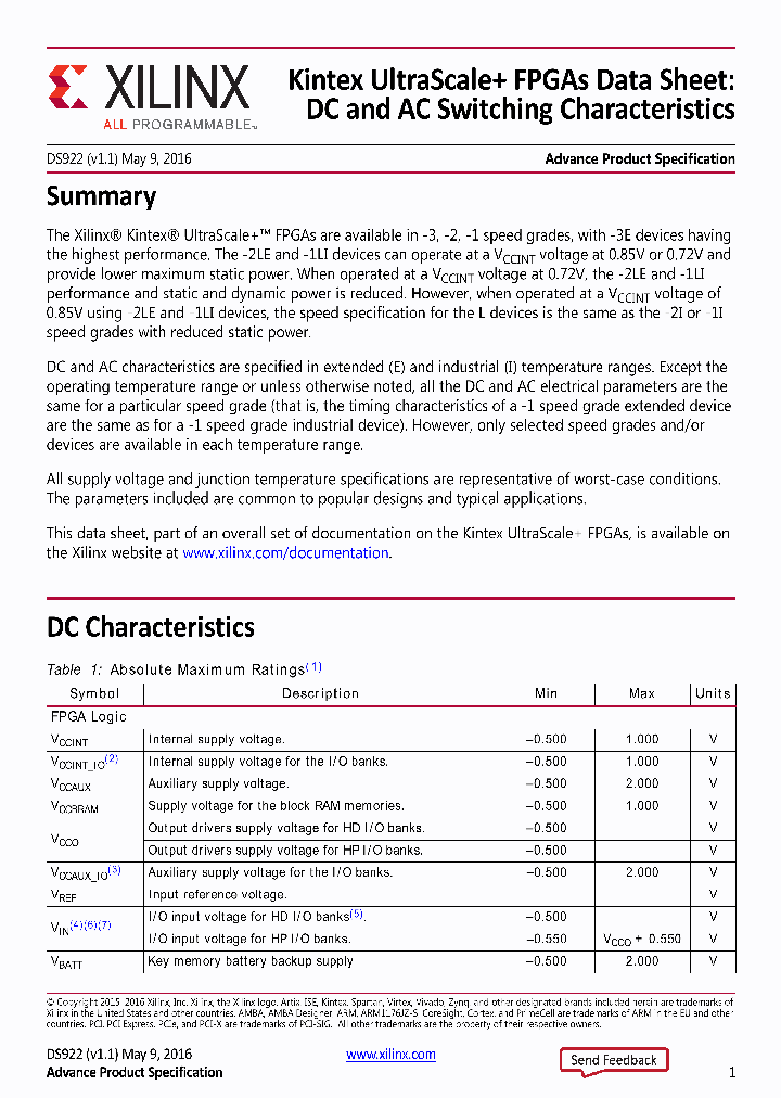 XCKU11P_8647649.PDF Datasheet