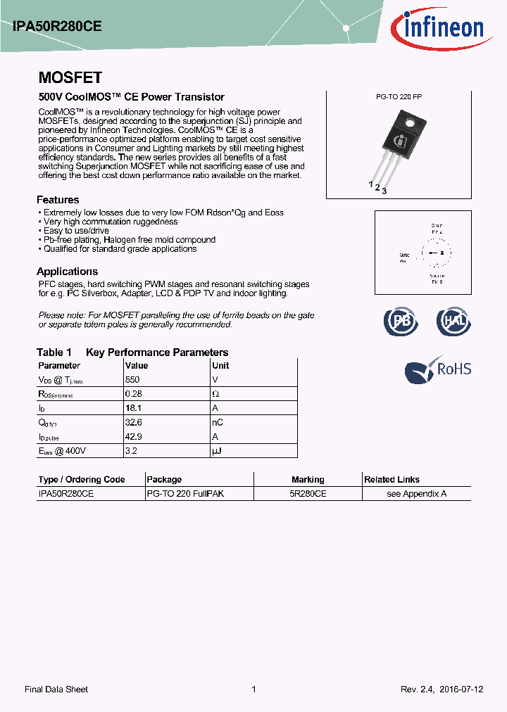 IPA50R280CE-16_8648927.PDF Datasheet