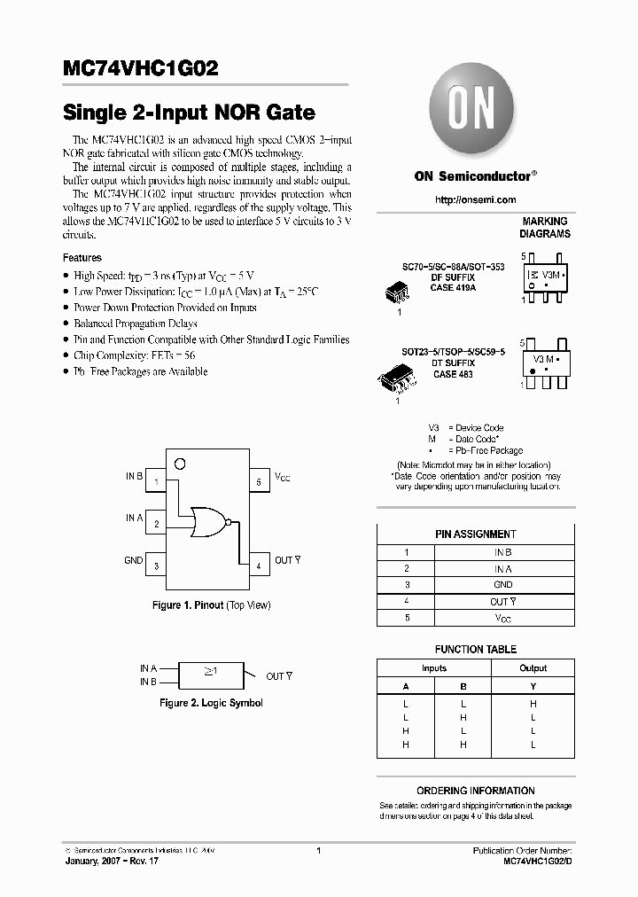 MC74VHC1G02DTT1_8649750.PDF Datasheet