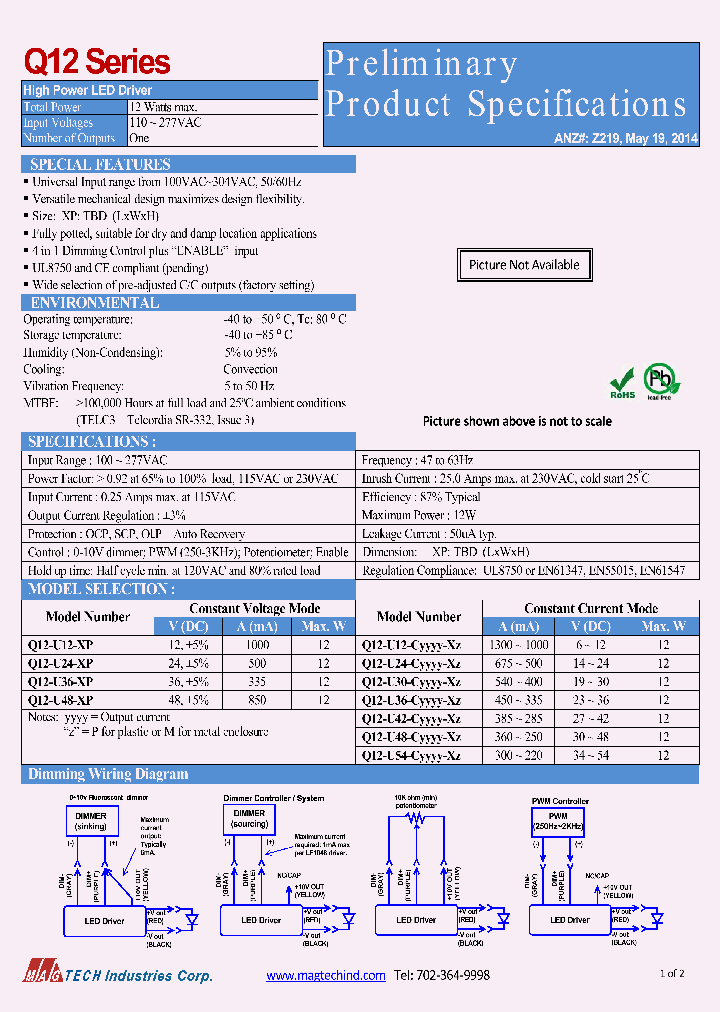 Q12-U36-XP_8650514.PDF Datasheet