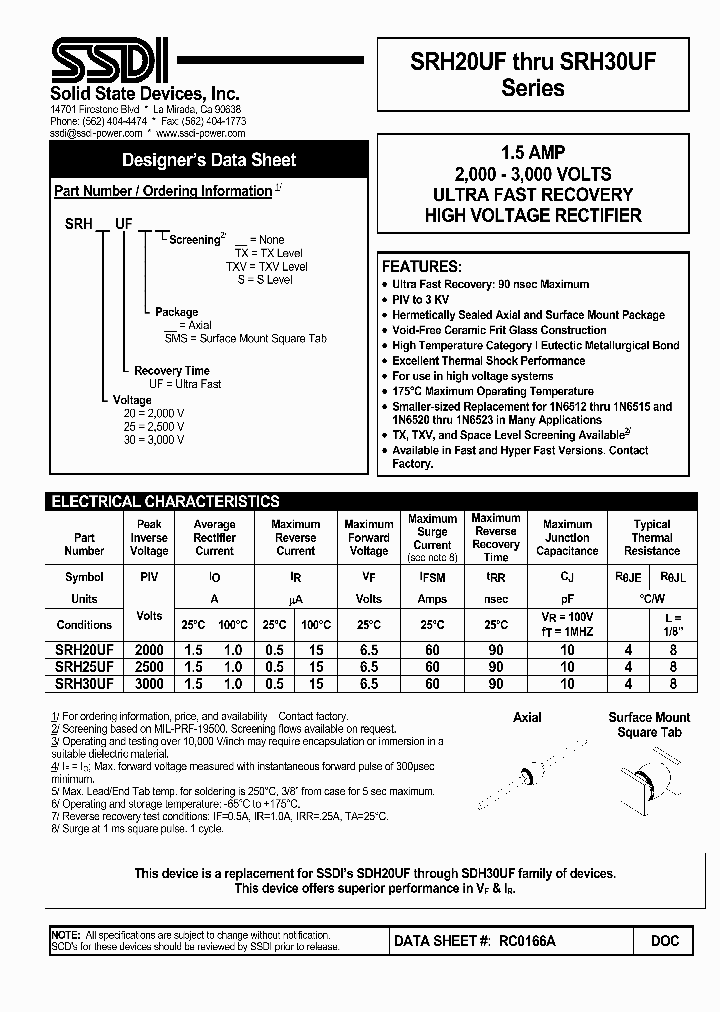 SRH20UFTX_8656415.PDF Datasheet