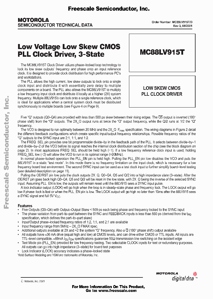 MC88LV915T_8660474.PDF Datasheet