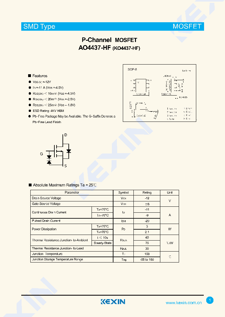 AO4437-HF_8665908.PDF Datasheet