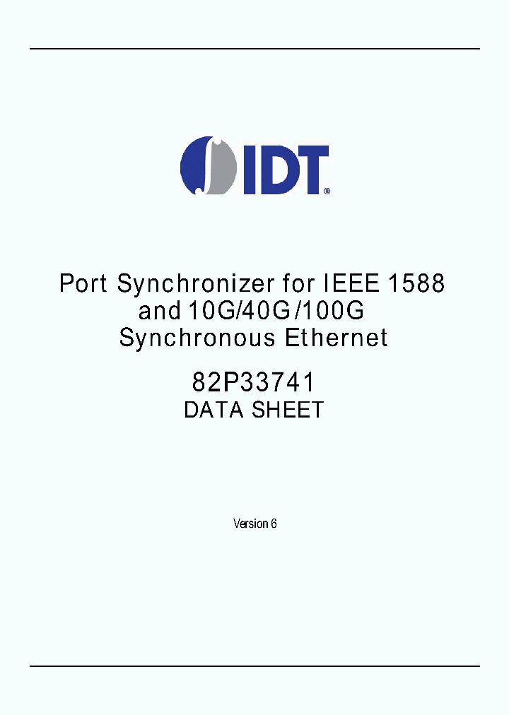 82P33741BAG_8668350.PDF Datasheet