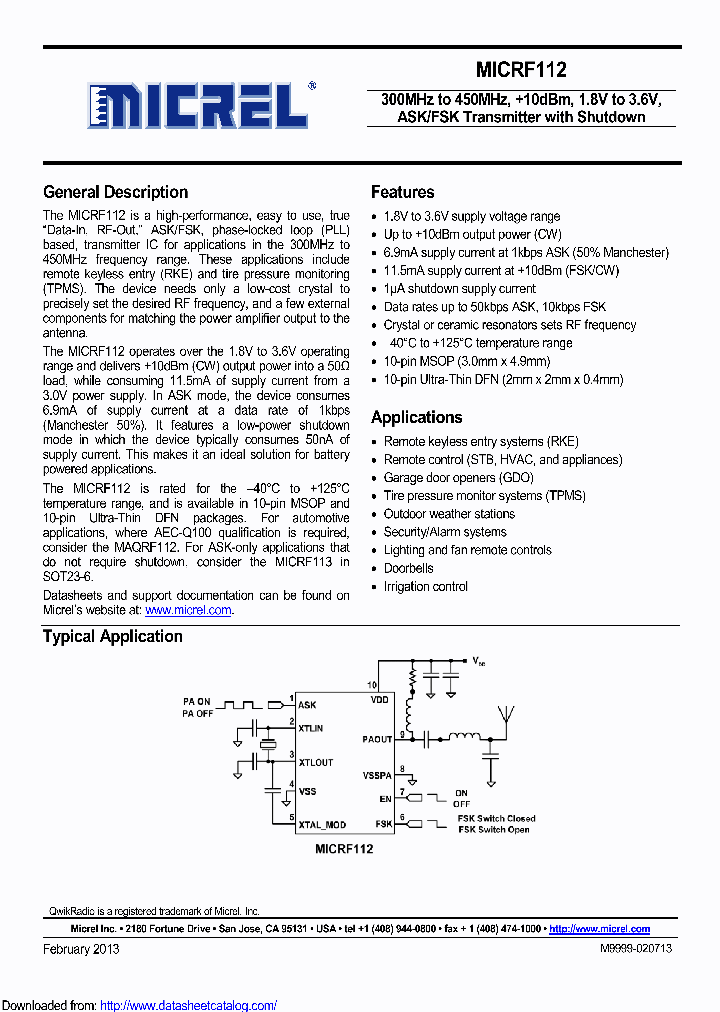 MICRF112YMU-TR_8673819.PDF Datasheet