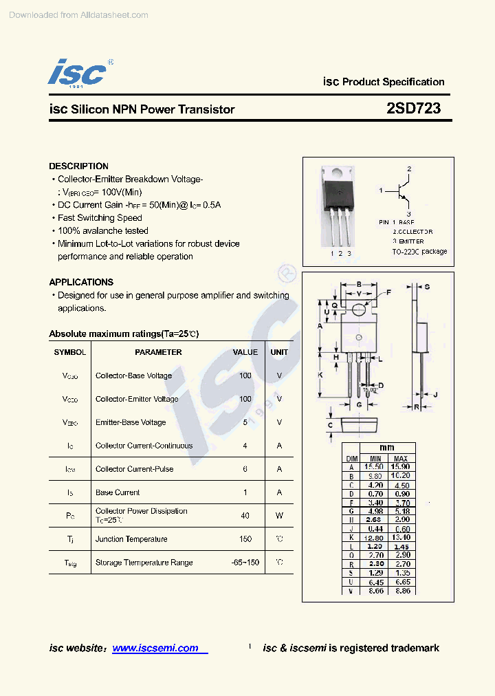 2SD723_8677660.PDF Datasheet