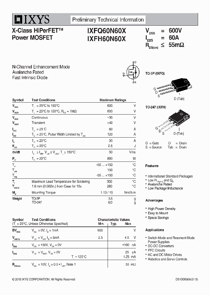 IXFH60N60X_8681095.PDF Datasheet