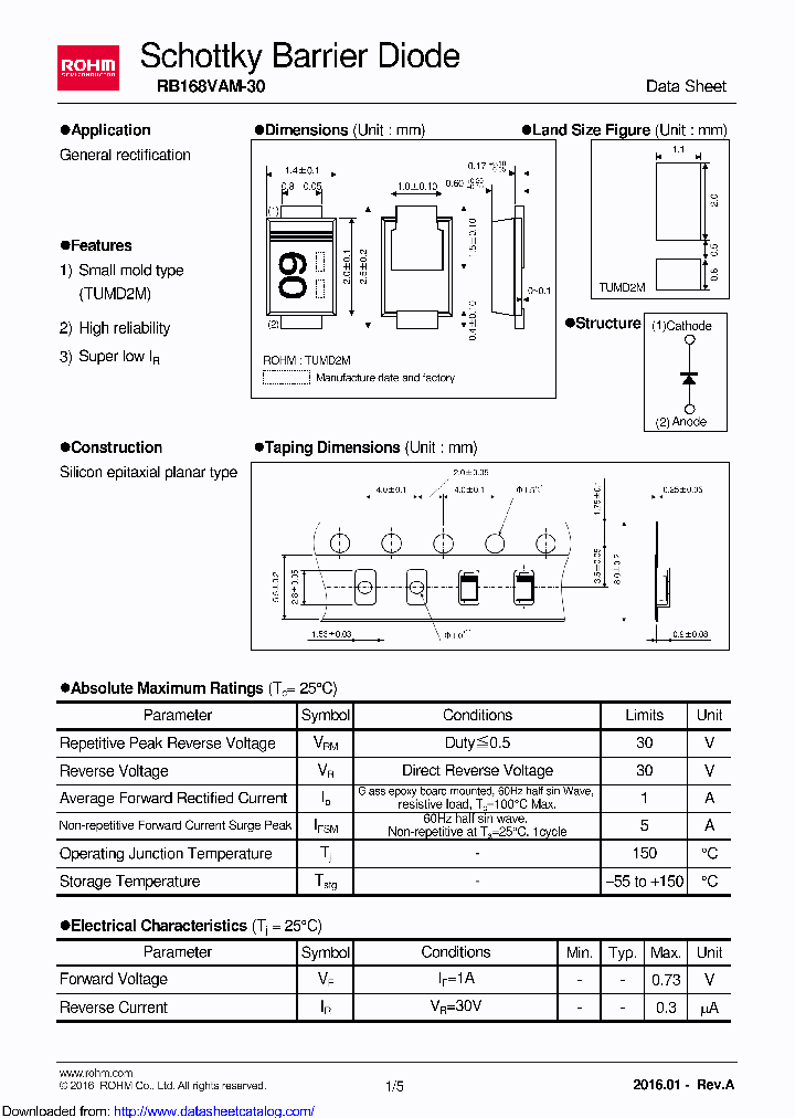 RB168VAM-30_8684297.PDF Datasheet