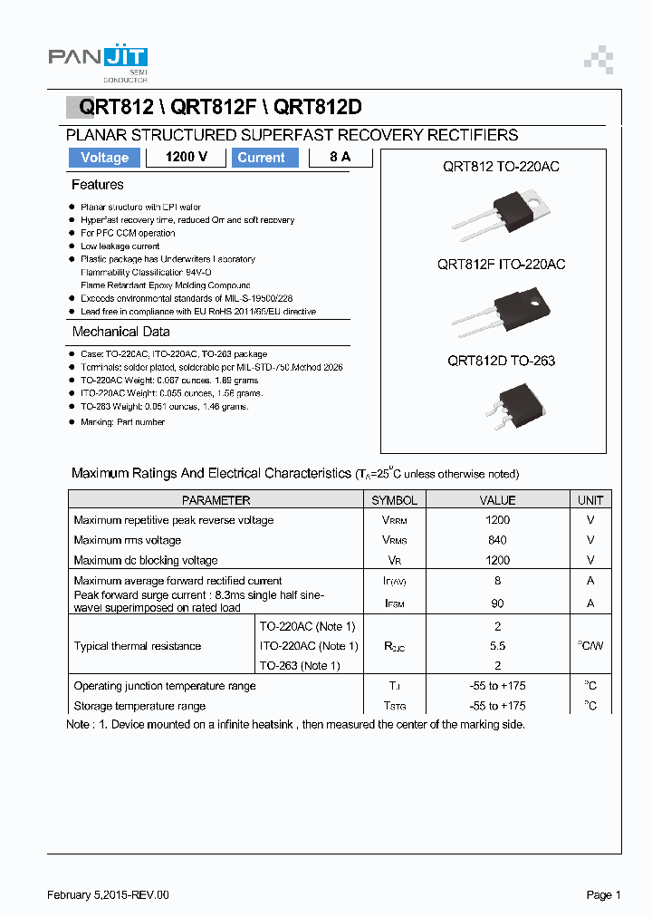 QRT812F_8686030.PDF Datasheet