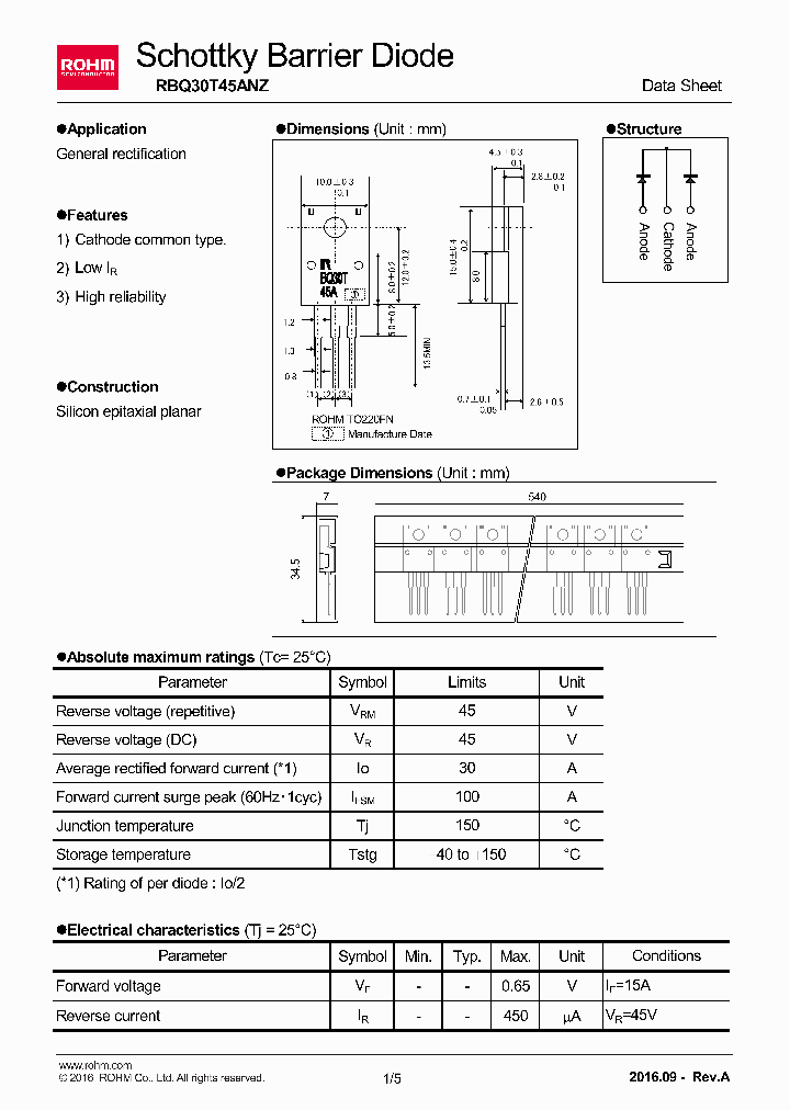 RBQ30T45ANZ_8706935.PDF Datasheet