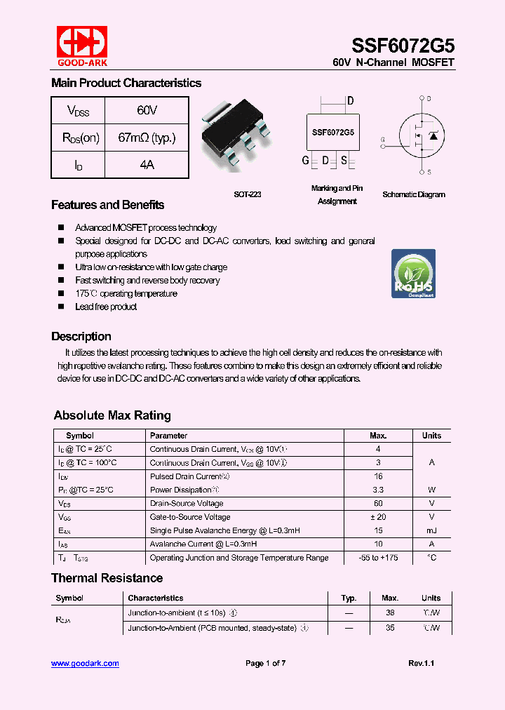 SSF6072G5_8716321.PDF Datasheet