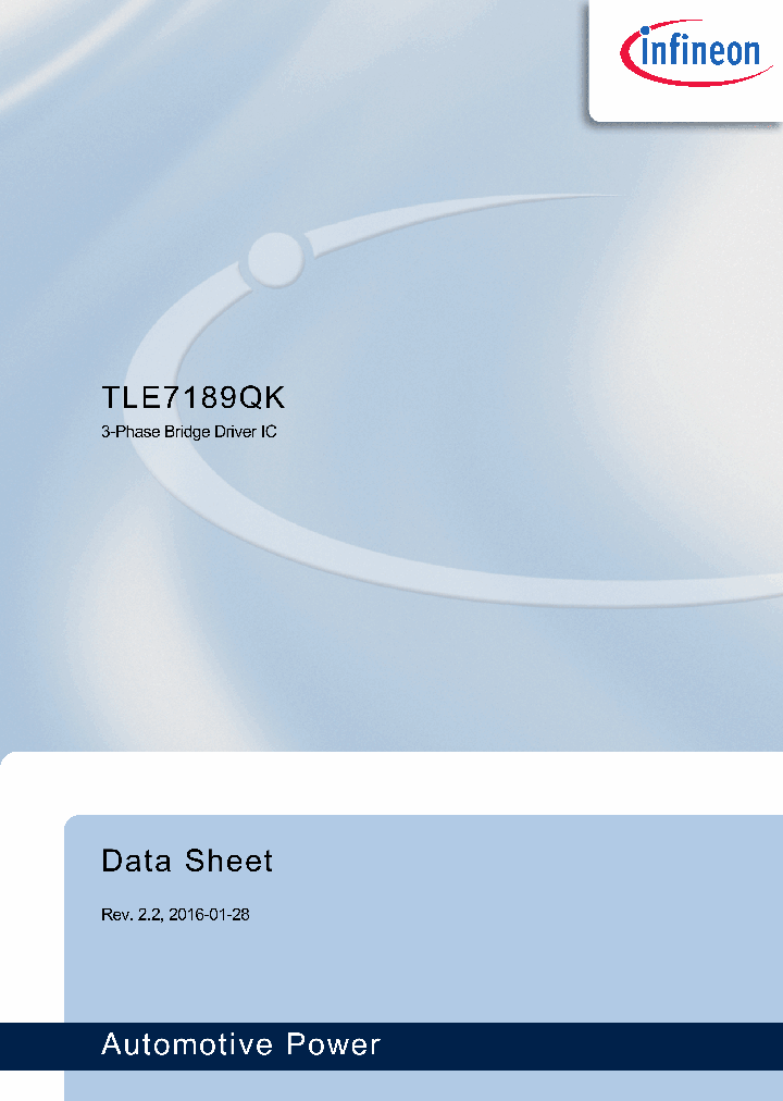 TLE7189QK_8716558.PDF Datasheet