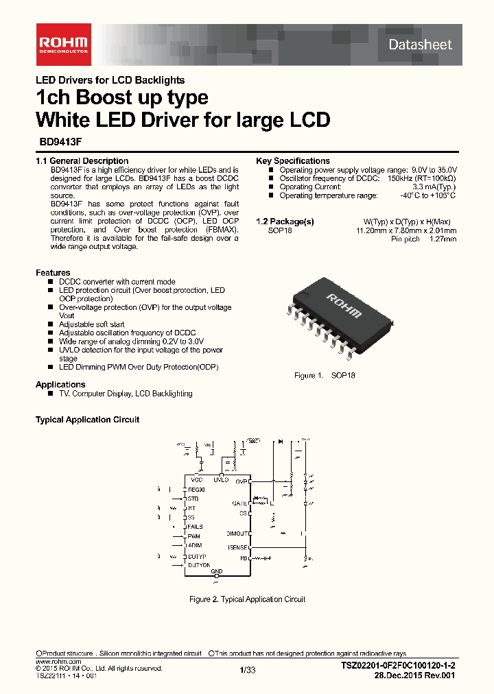 BD9413F_8726454.PDF Datasheet Download --- IC-ON-LINE