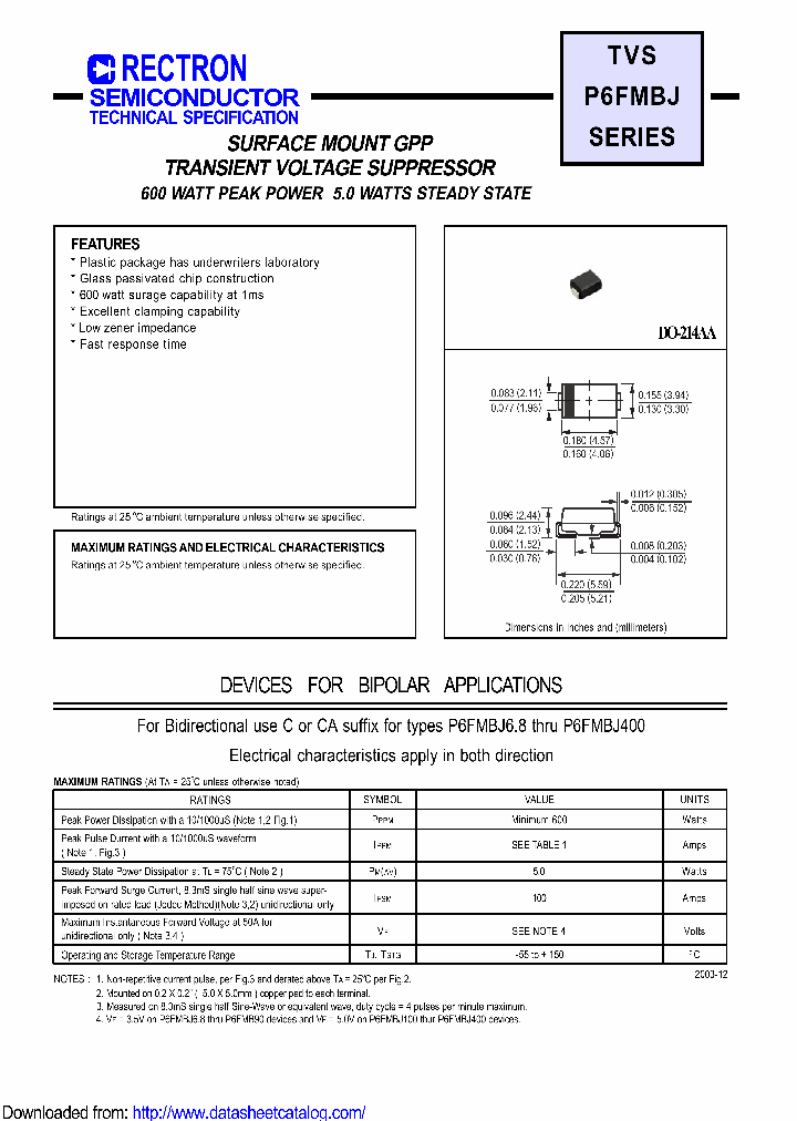 P6FMBJ30C_8729382.PDF Datasheet