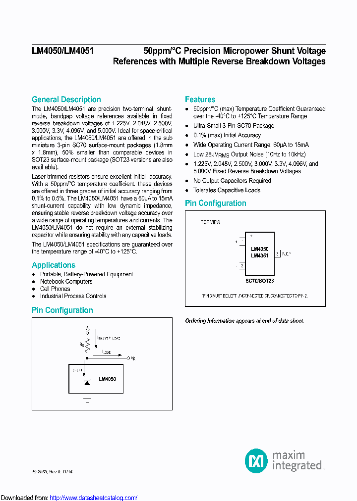 LM4050BEX3-25VT_8732859.PDF Datasheet