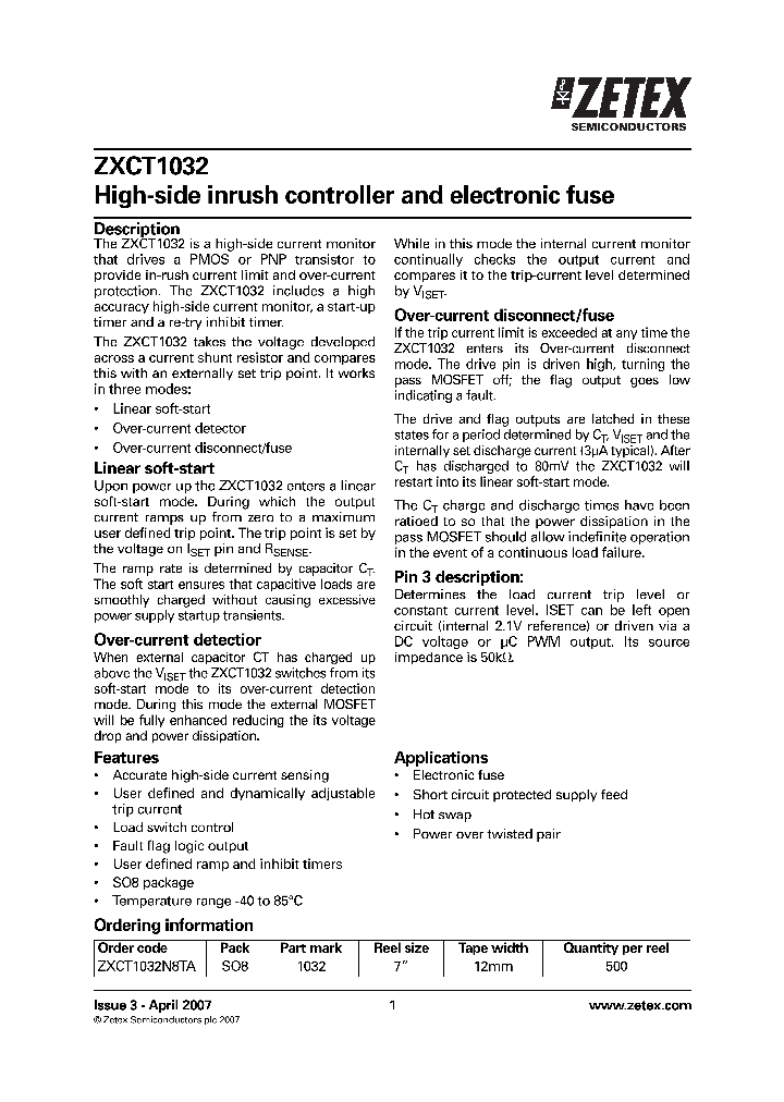 ZXCT1032_8749892.PDF Datasheet