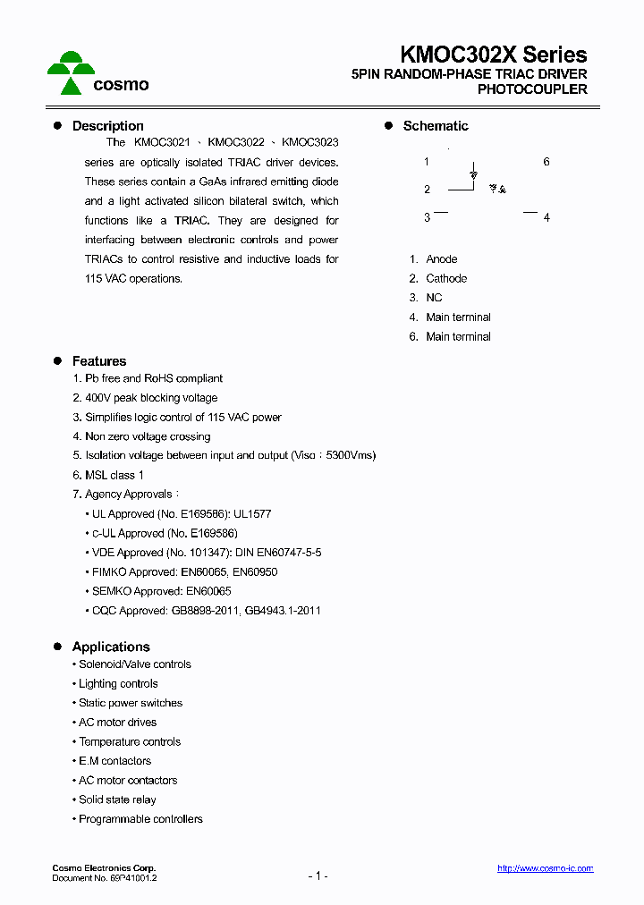 KMOC3021L_8751934.PDF Datasheet