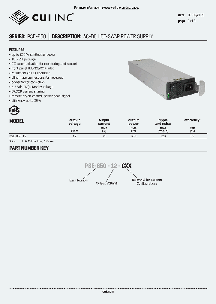 PSE-850-15_8753762.PDF Datasheet