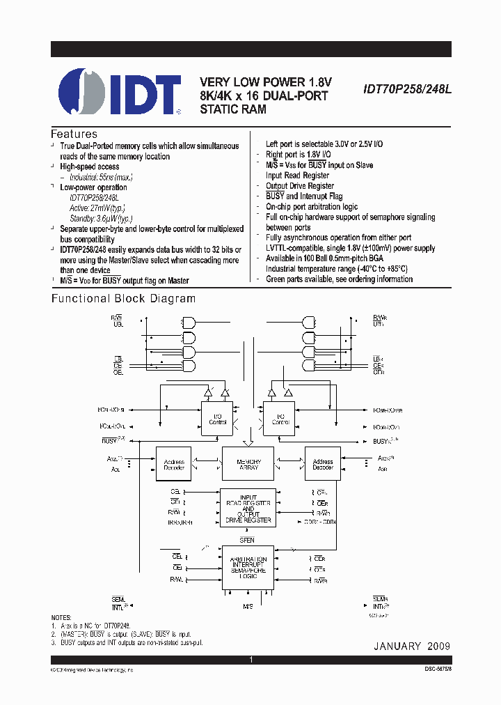 70P248L55BYGI_8754113.PDF Datasheet