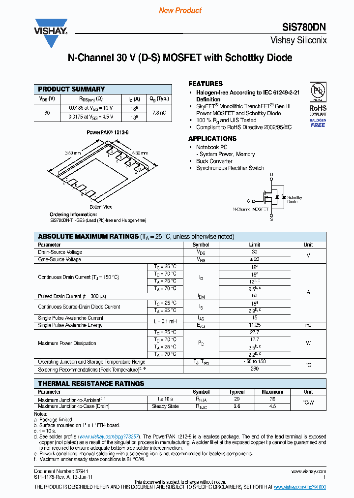 SIS780DN_8755540.PDF Datasheet