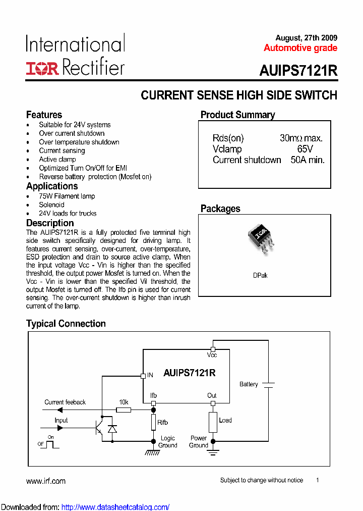 AUIPS7121RTRR_8762910.PDF Datasheet