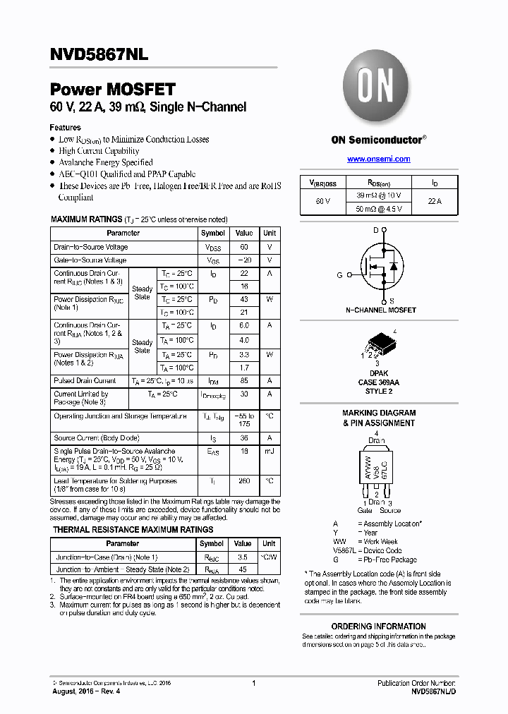 SVD5867NLT4G_8771451.PDF Datasheet