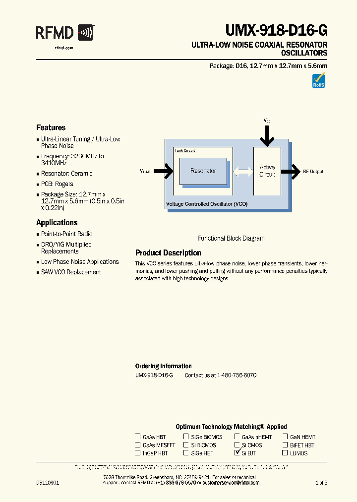 UMX-918-D16-G_8776380.PDF Datasheet