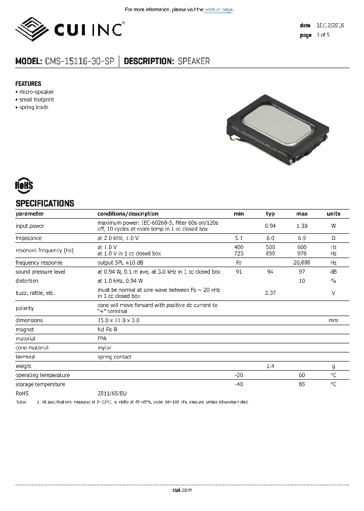 CMS-15116-30-SP_8776660.PDF Datasheet