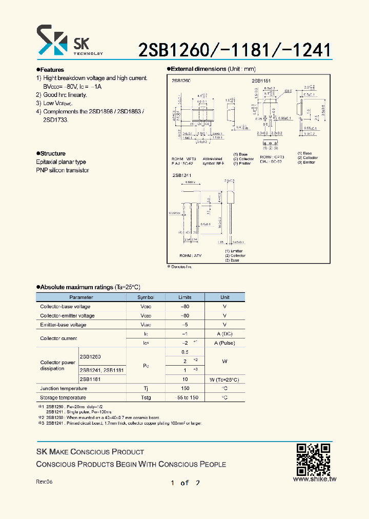 2SB1260-1241_8777893.PDF Datasheet