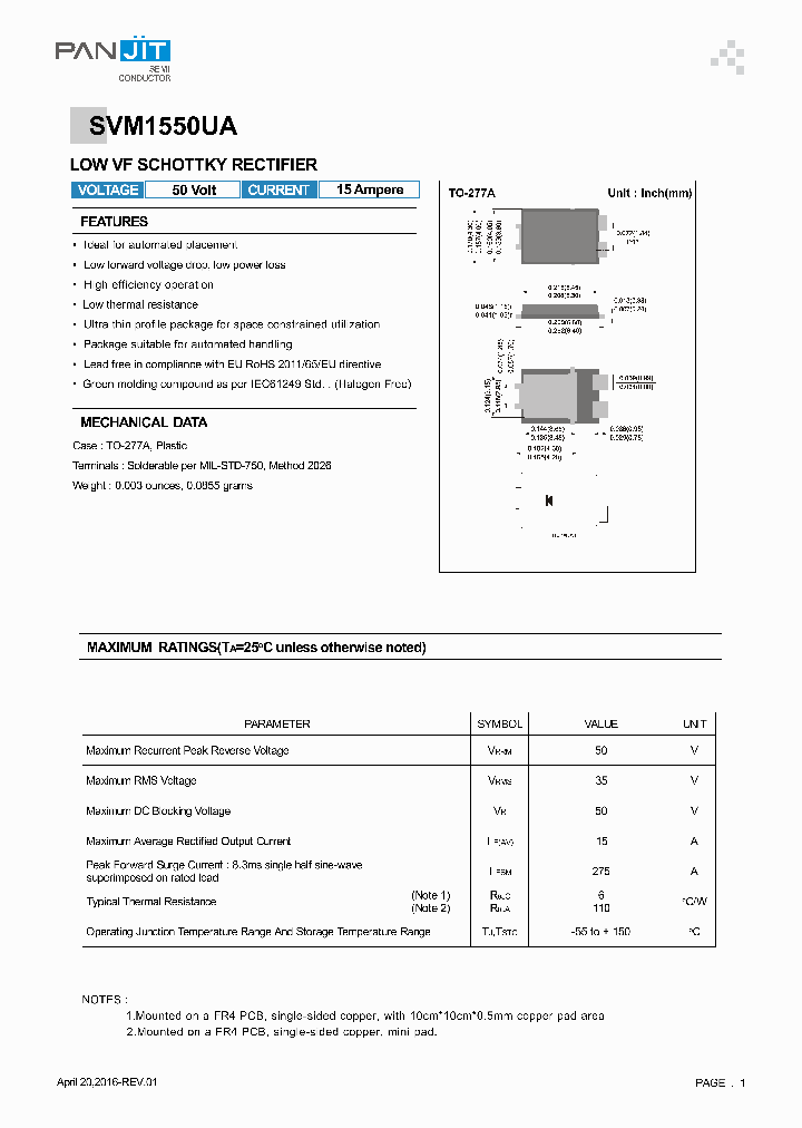 SVM1550UA-16_8781399.PDF Datasheet